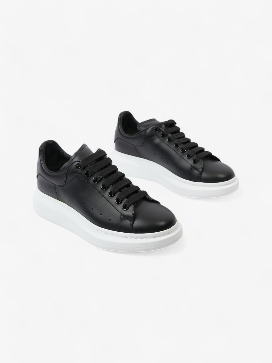 Alexander McQueen Oversized Sneakers Black Leather EU 41 UK 7 Image 2