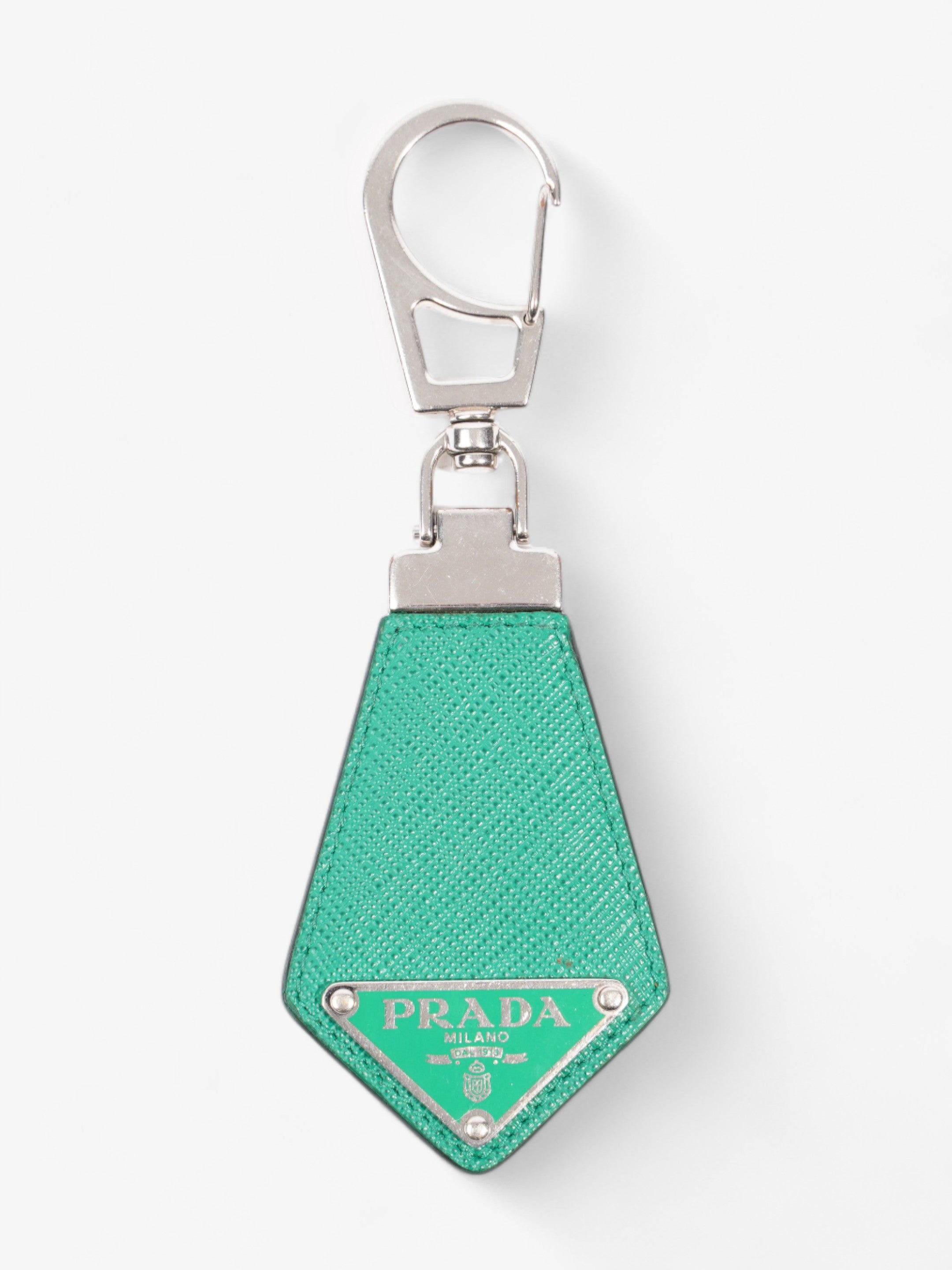 Prada saffiano keychain best sale