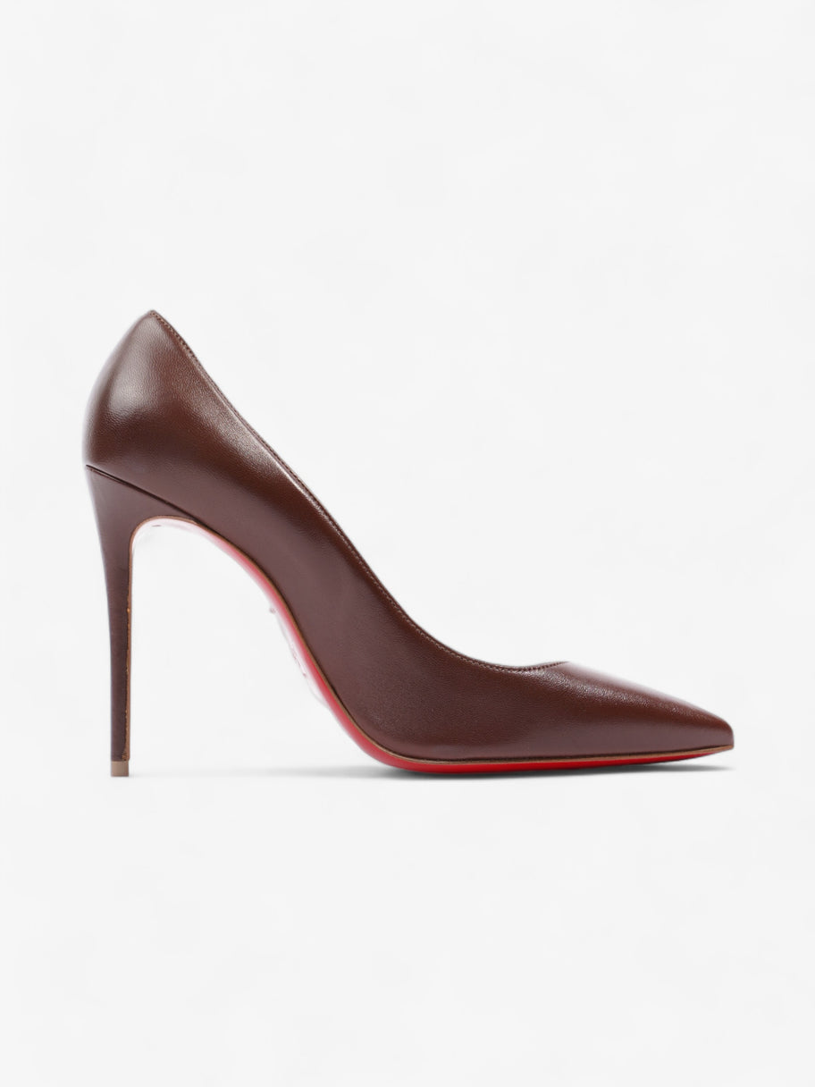 Christian Louboutin Kate 100mm Brown Nappa Leather EU 37.5 UK 4.5 Image 4