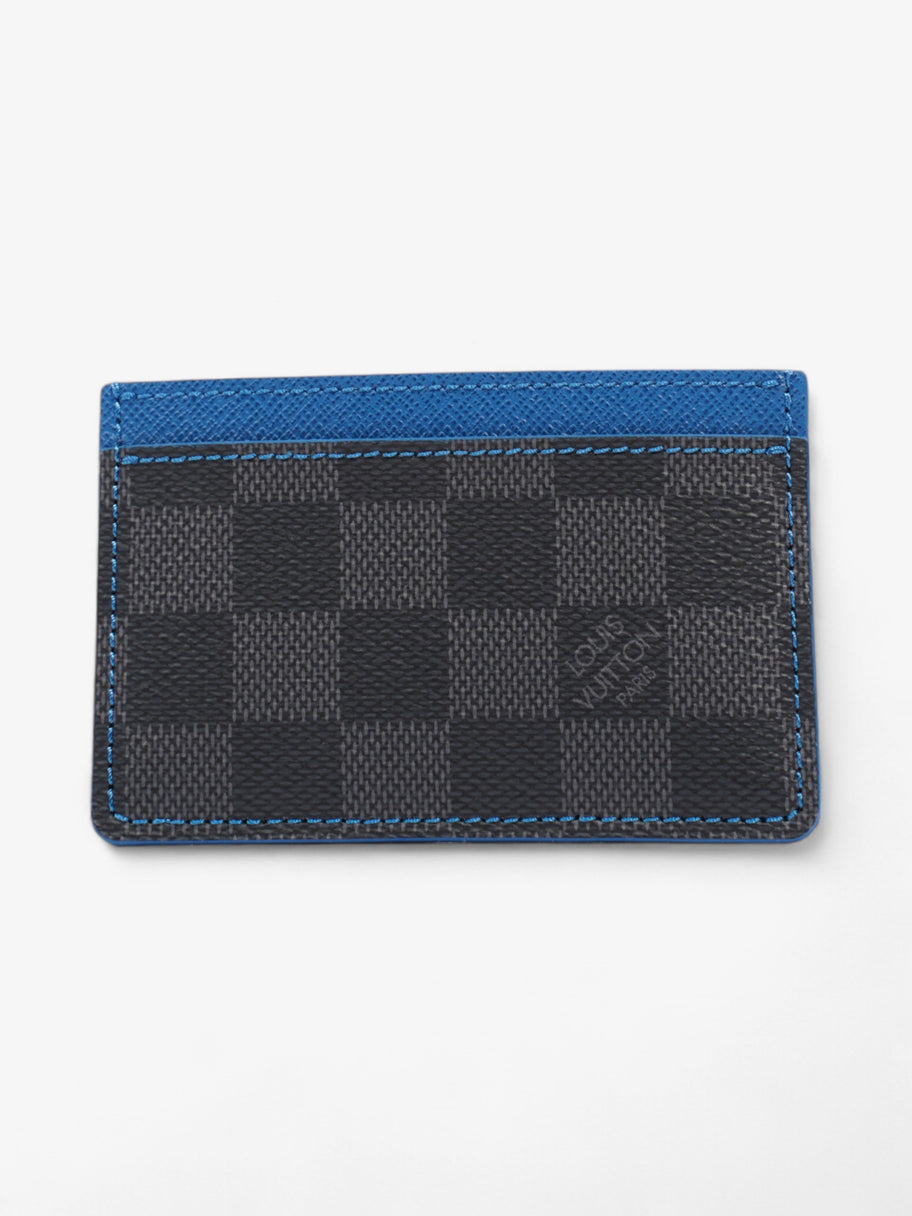 Louis Vuitton Card Holder Damier Graphite / Blue Coated Canvas Image 1