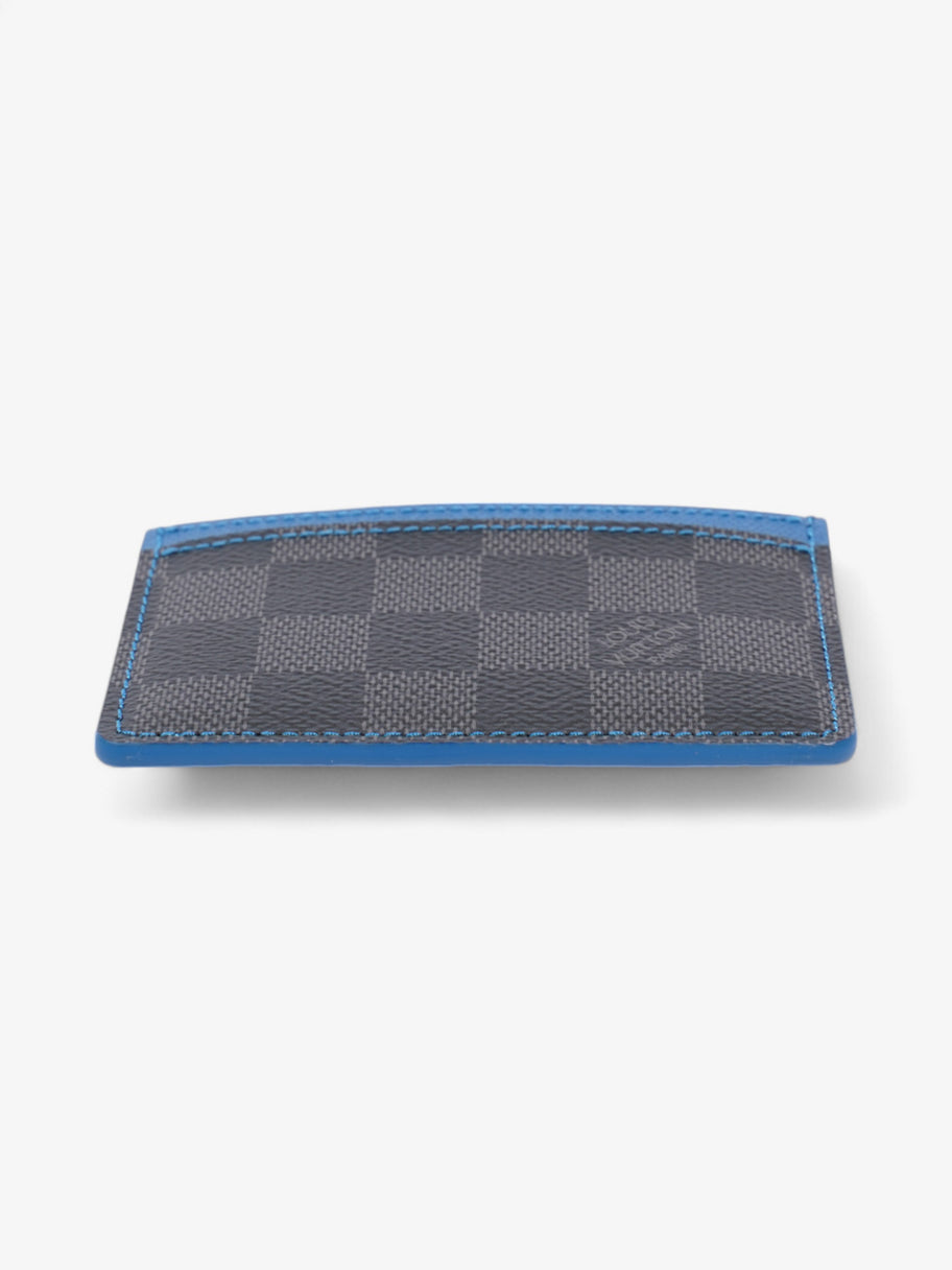 Louis Vuitton Card Holder Damier Graphite / Blue Coated Canvas Image 5