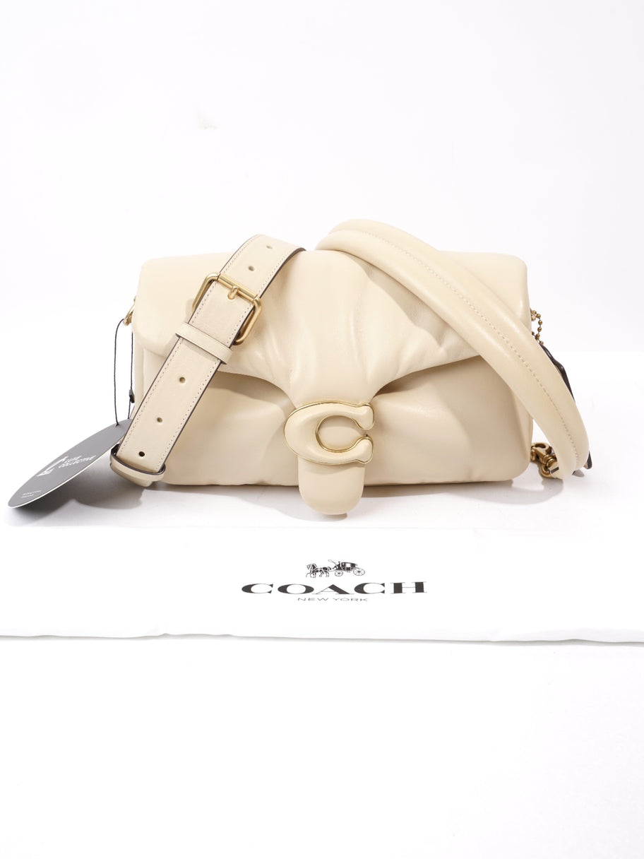 Coach Pillow Tabby Ivory Nappa Leather 26 Image 10