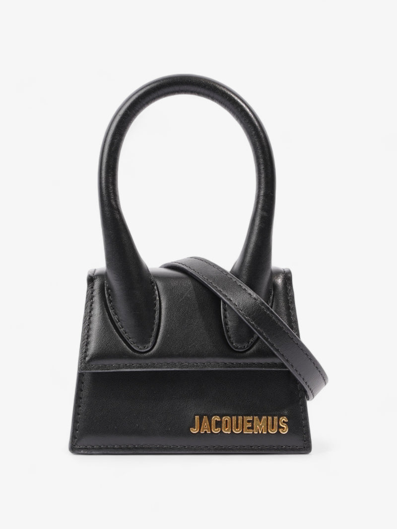  Jacquemus Le Chiquito Black Leather Mini