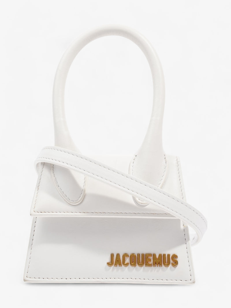  Jacquemus Le Chiquito White Leather