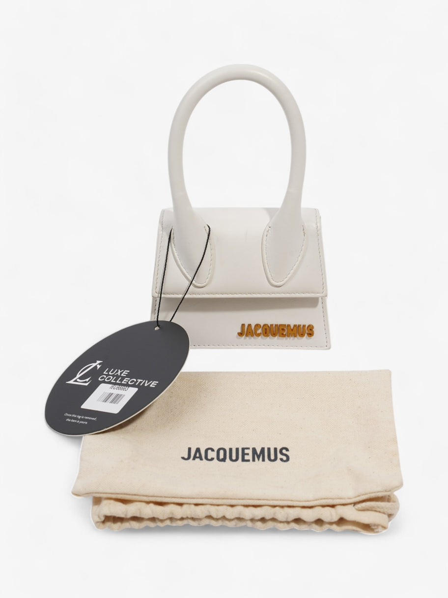 Jacquemus Le Chiquito White Leather Image 11