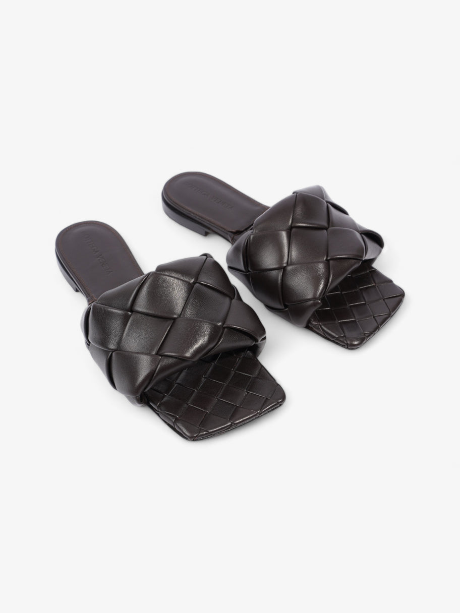 Bottega Veneta Quilted Sandal Brown  Leather EU 36 UK 3 Image 2