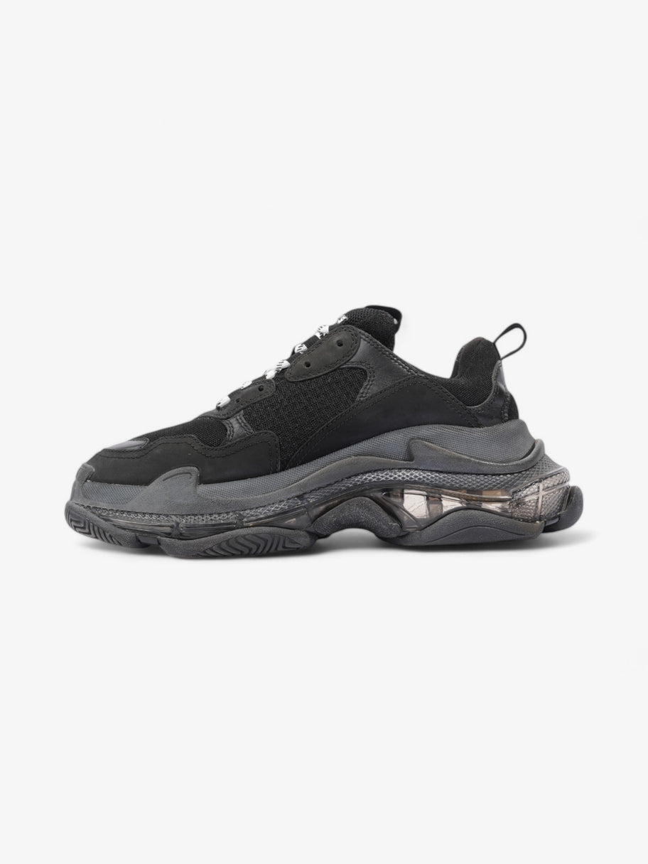 Balenciaga Triple S Clear Sole Black / White Mesh EU 40 UK 7 Image 3