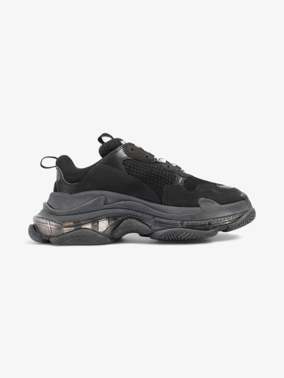 Balenciaga Triple S Clear Sole Black / White Mesh EU 40 UK 7 Image 4