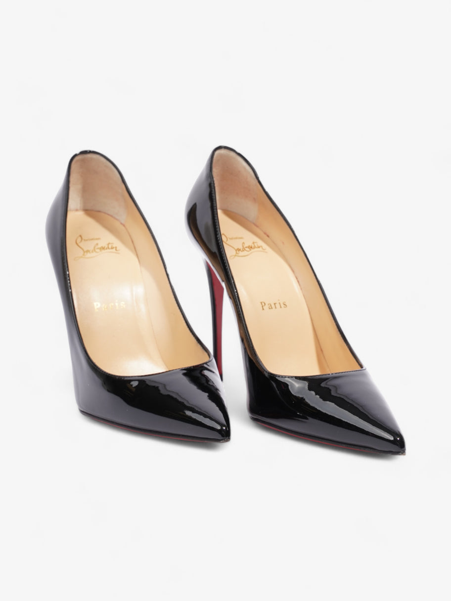 Christian Louboutin Kate 100mm Black Patent Leather EU 37 UK 4 Image 2