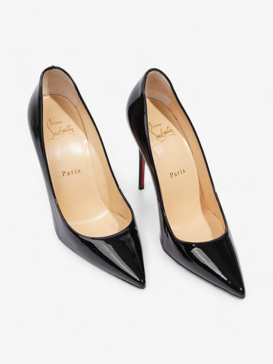 Christian Louboutin Kate 100mm Black Patent Leather EU 37 UK 4 Image 8