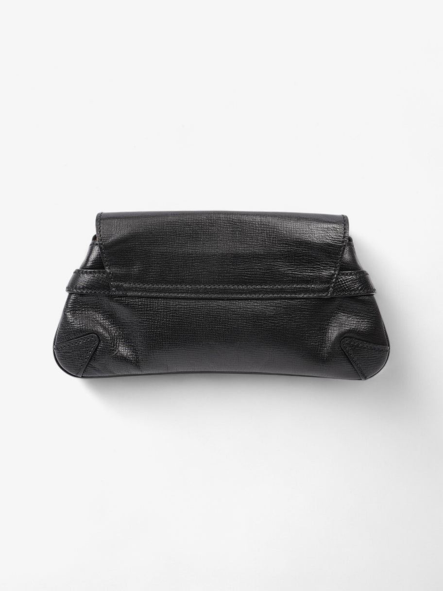 Gucci Horsebit Clutch Black Leather Image 3