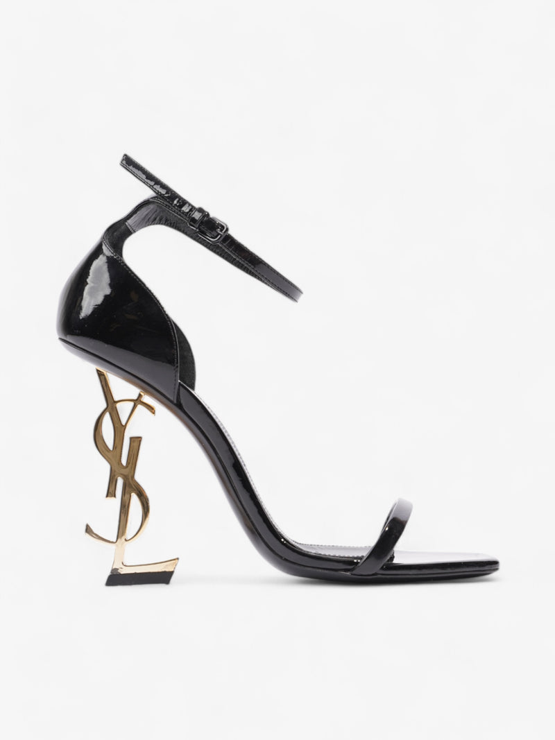  Saint Laurent Opyum Heels 110 Black Patent Leather EU 37.5 UK 4.5