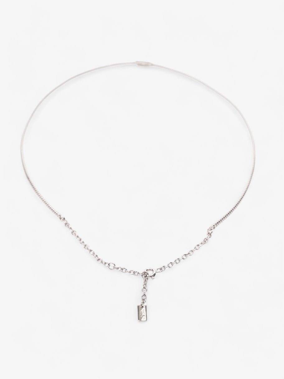 Fendi Small FF Choker Silver Base Metal Image 3