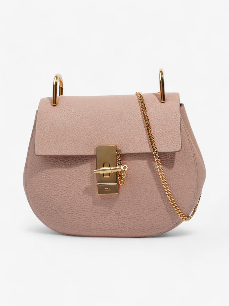  Chloe Drew Pink Grained Leather Medium