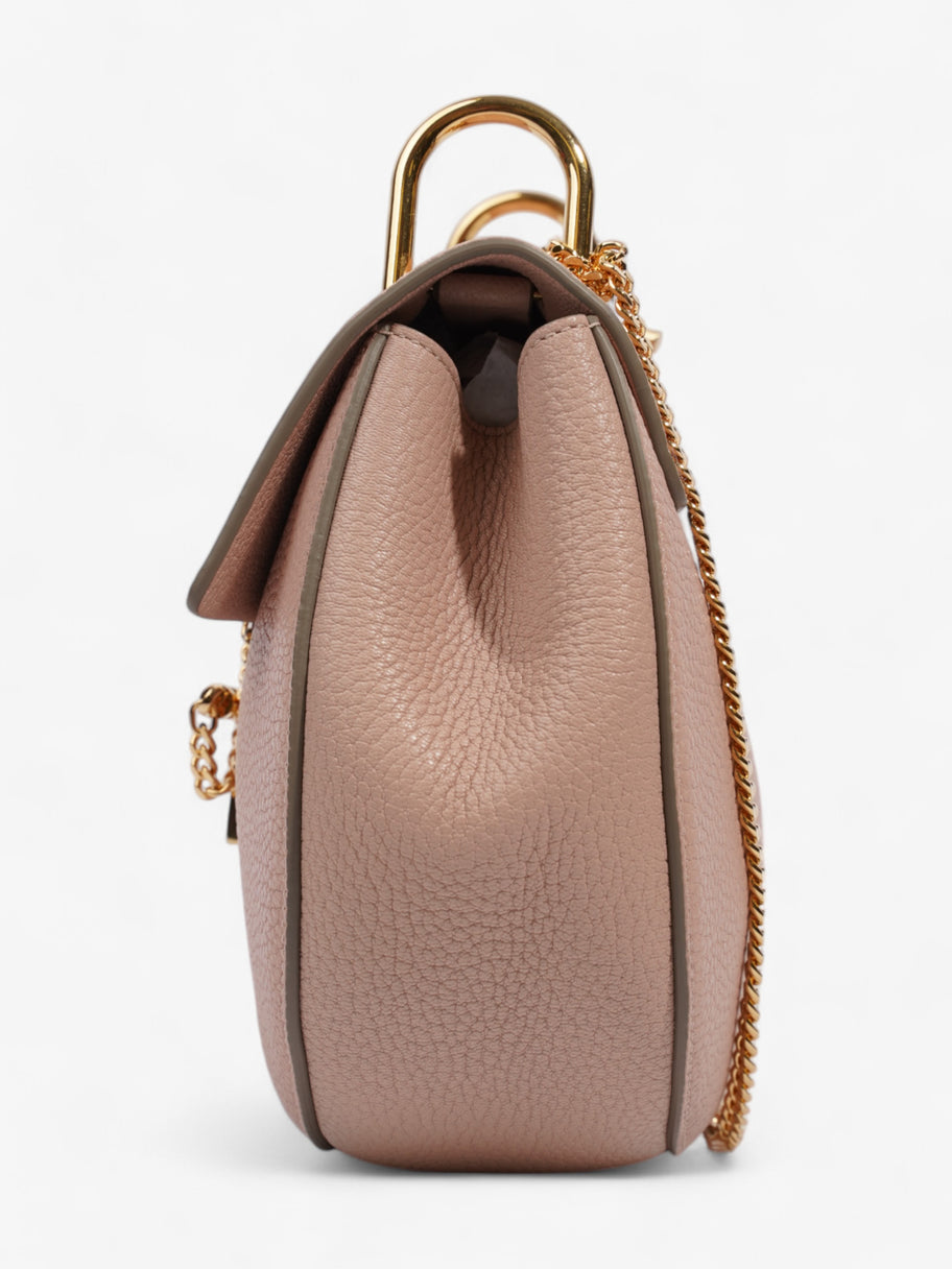 Chloe Drew Pink Grained Leather Medium Image 3