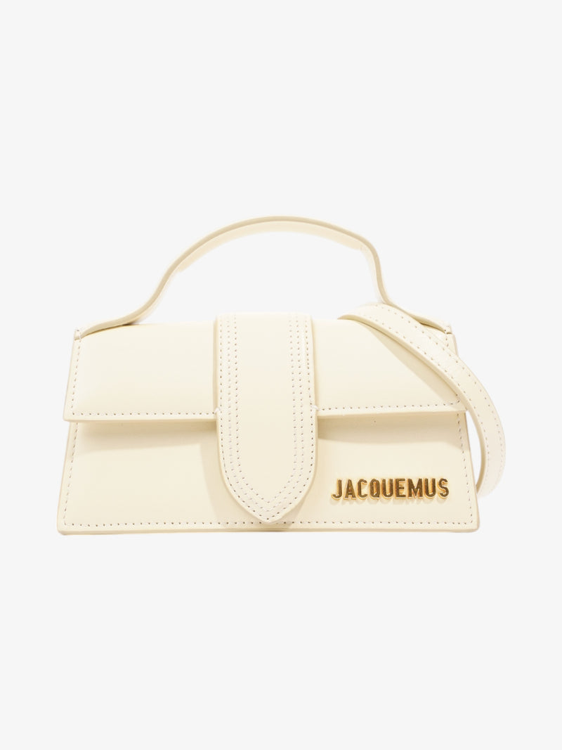  Jacquemus Le Bambino Cream Leather