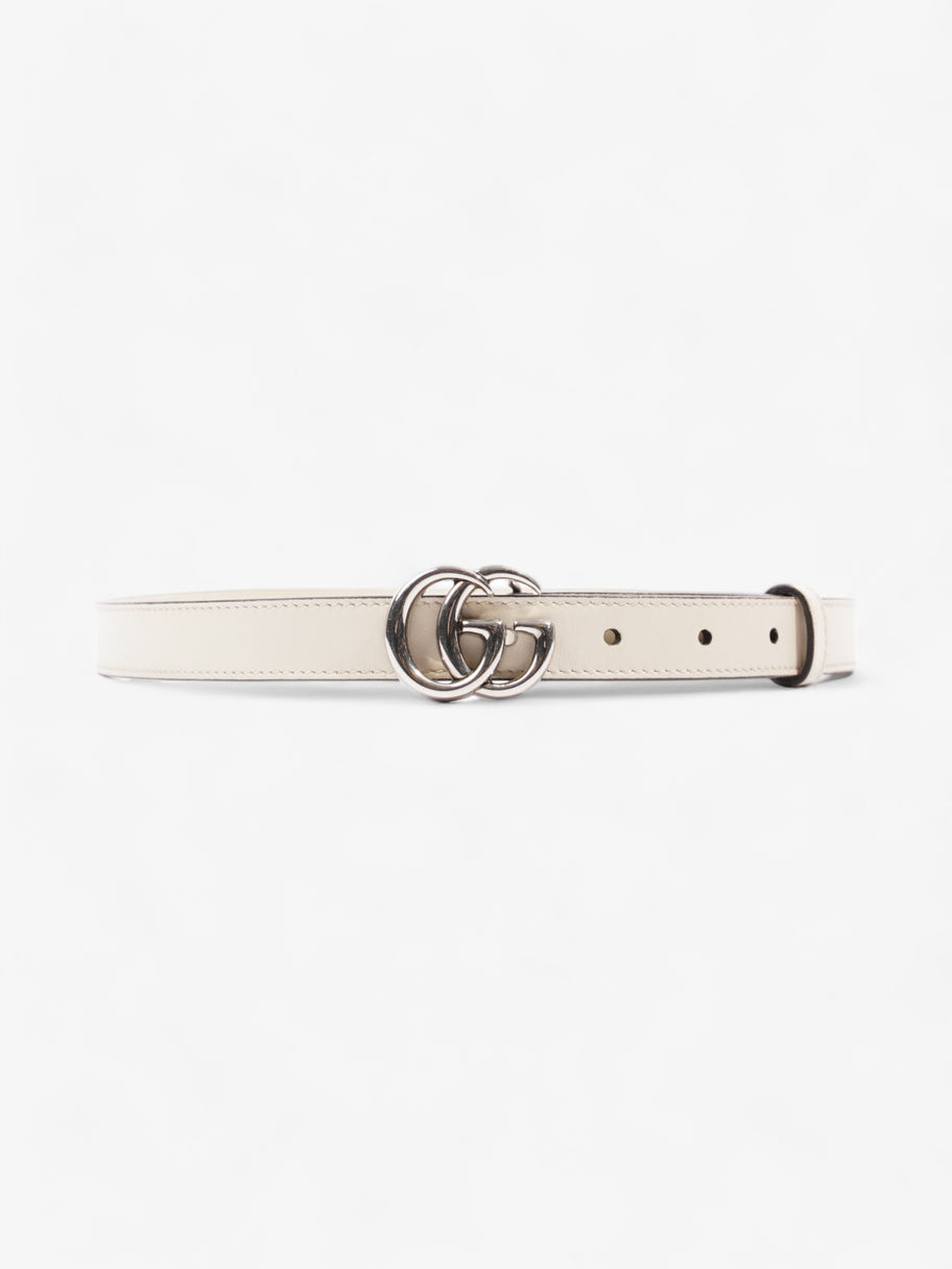 Gucci marmont belt white sale