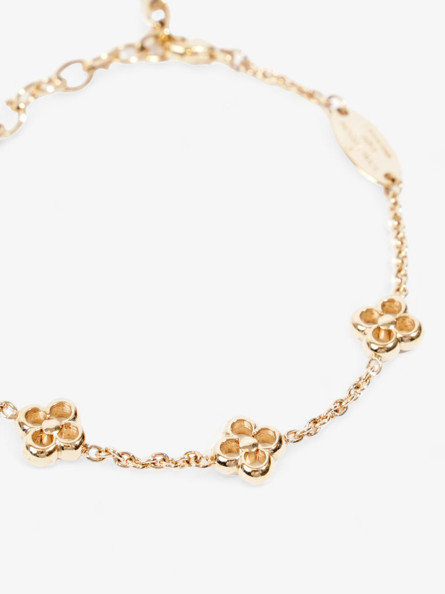 Louis Vuitton Flower Full Bracelet Gold Brass Image 2