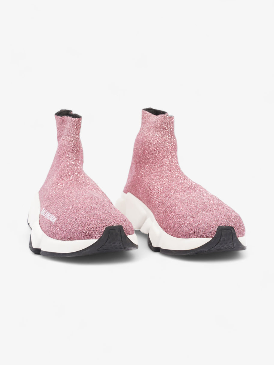 Balenciaga Speed Glitter Pink Cotton EU 36 UK 3 Image 2