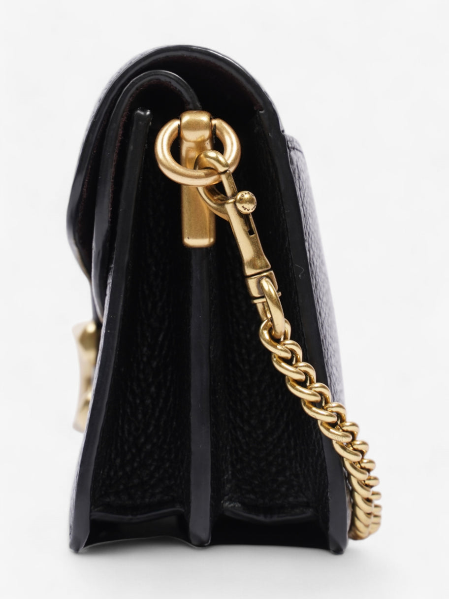 Coach Tabby Chain Black Grained Leather Image 3