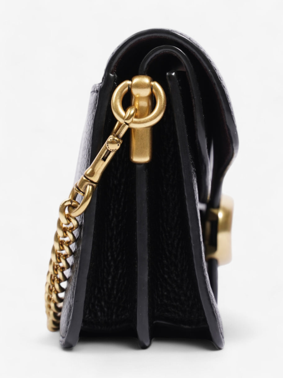 Coach Tabby Chain Black Grained Leather Image 5