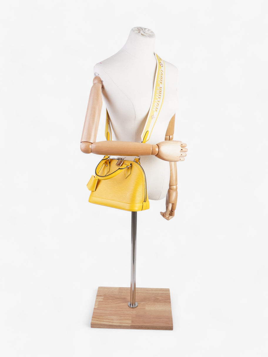 Louis Vuitton Alma Sunflower Yellow Epi Leather BB Image 2