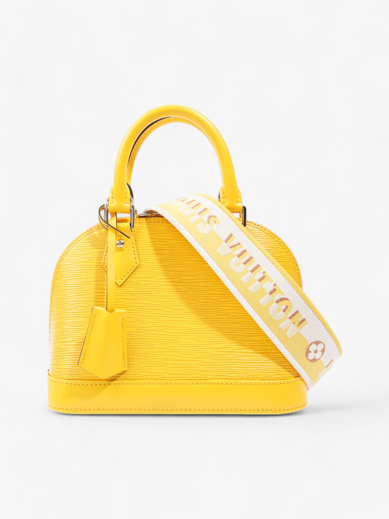  Louis Vuitton Alma Sunflower Yellow Epi Leather BB