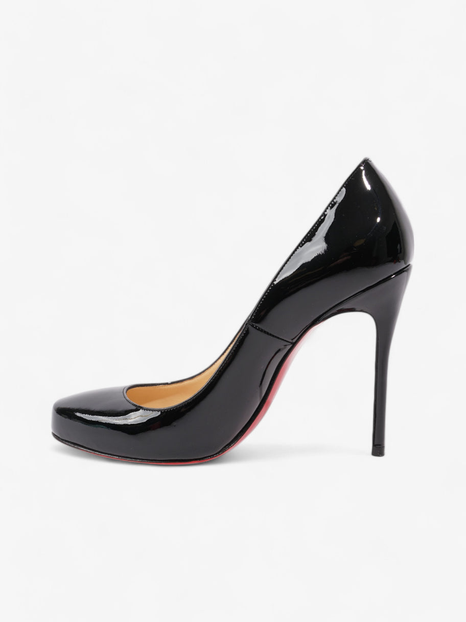 Christian Louboutin Simple Pump 100 Black Patent Leather EU 37 UK 4 Image 3