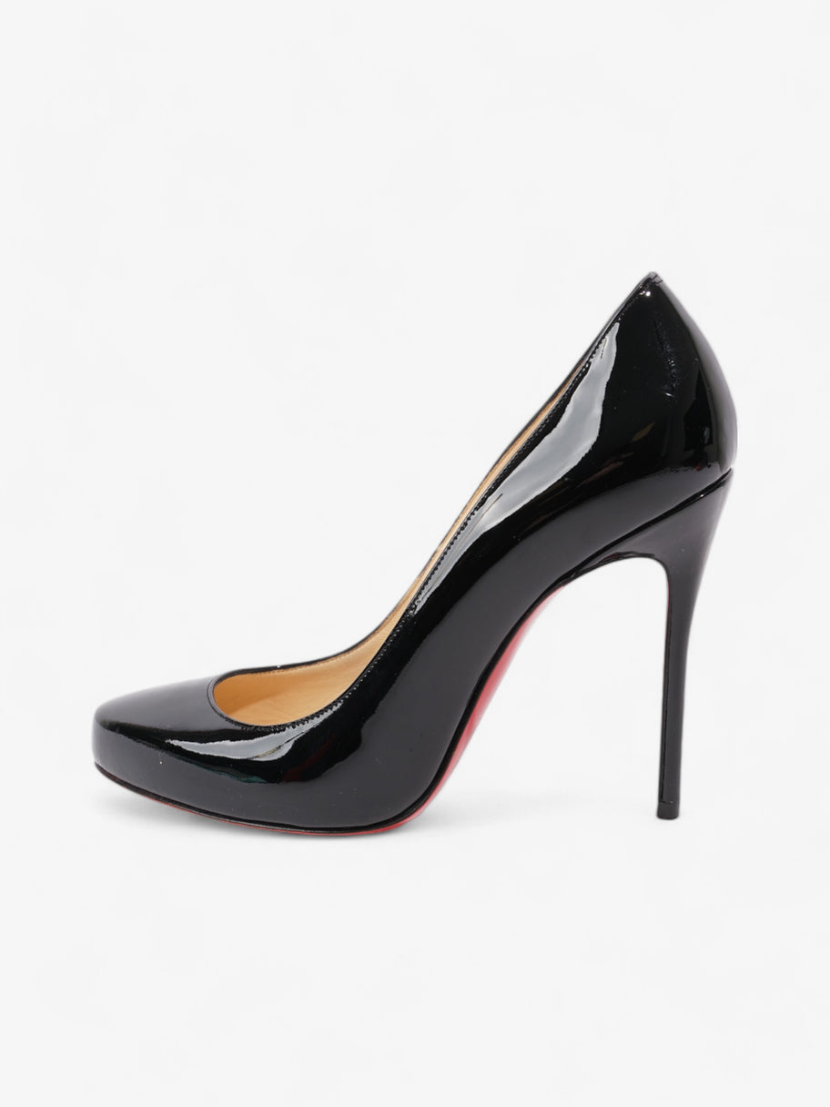 Christian Louboutin Simple Pump 100 Black Patent Leather EU 37 UK 4 Image 5