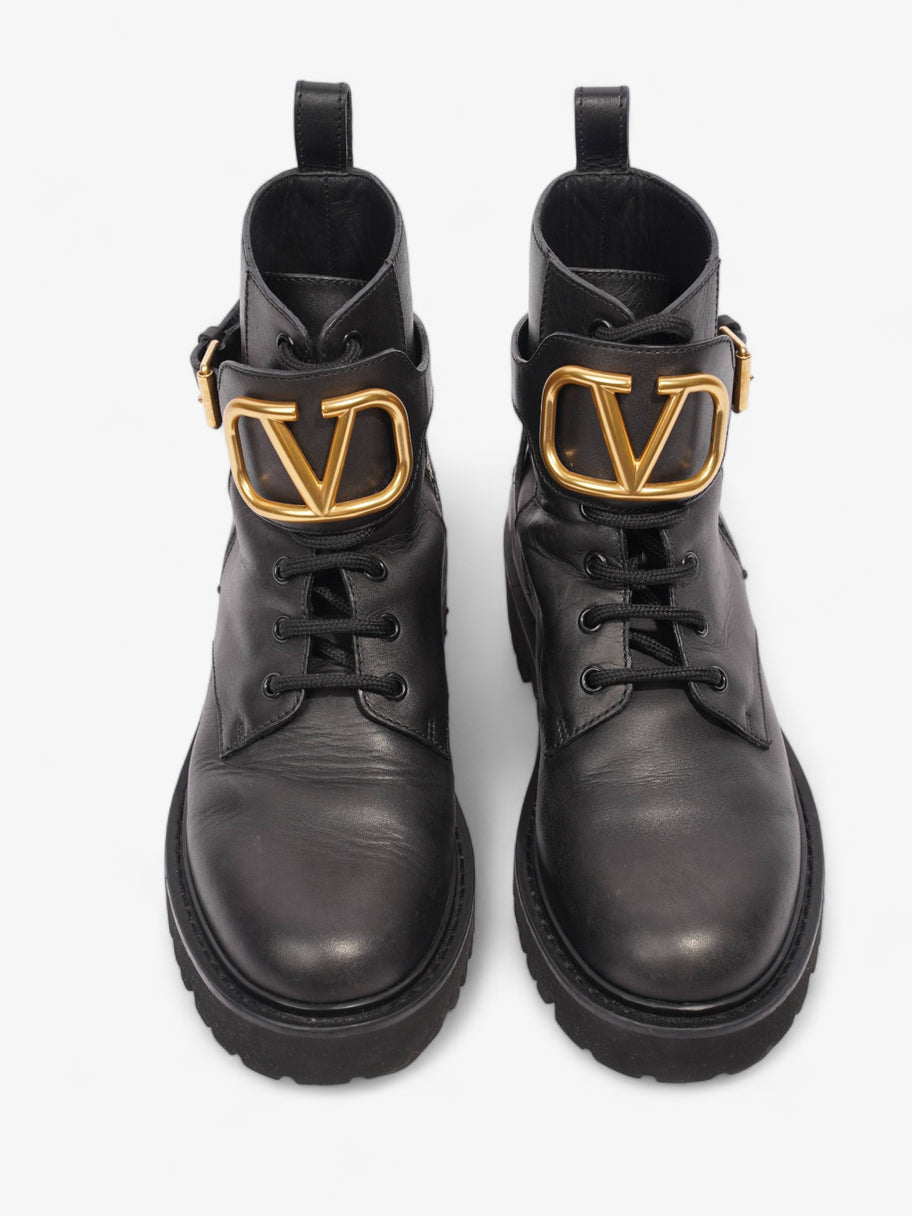 VLogo Black Leather EU 38 UK 5 Image 9