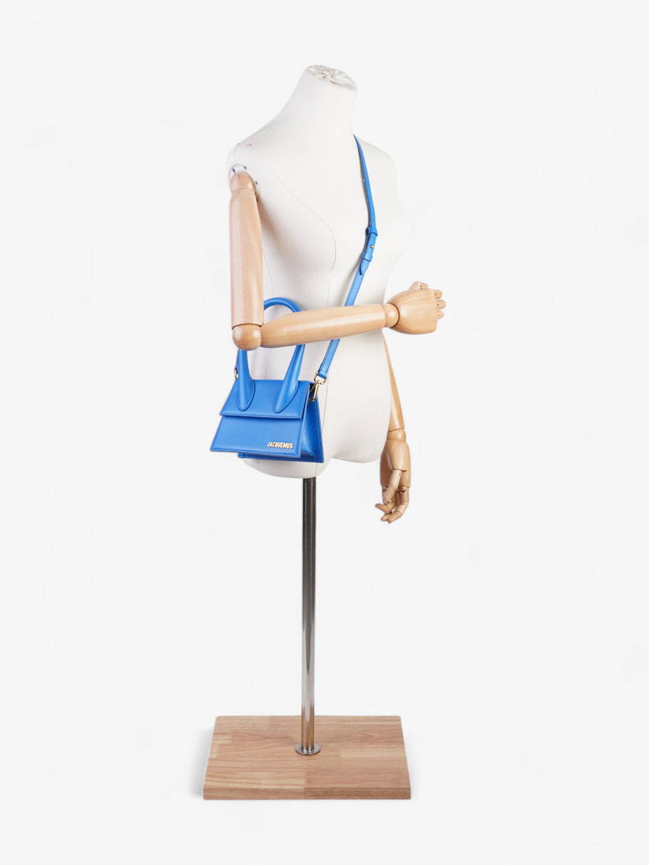 Jacquemus Jacquemus Le Chiquito Moyen Blue Leather Image 2