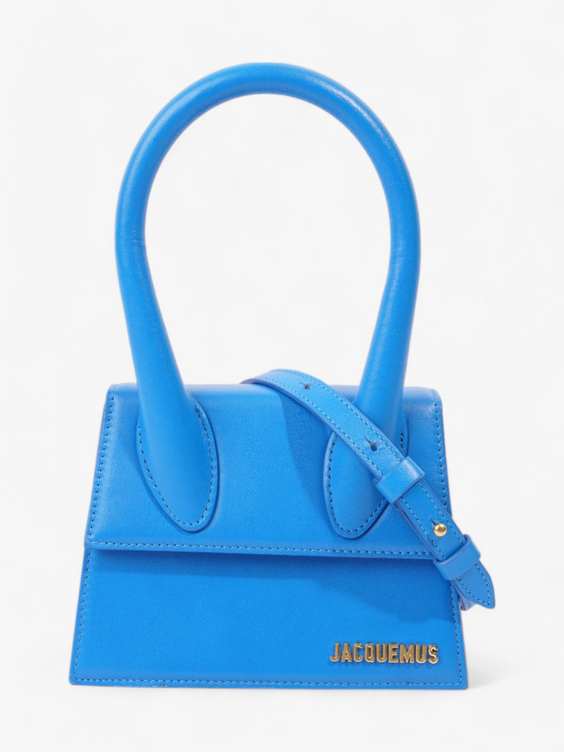  Jacquemus Jacquemus Le Chiquito Moyen Blue Leather