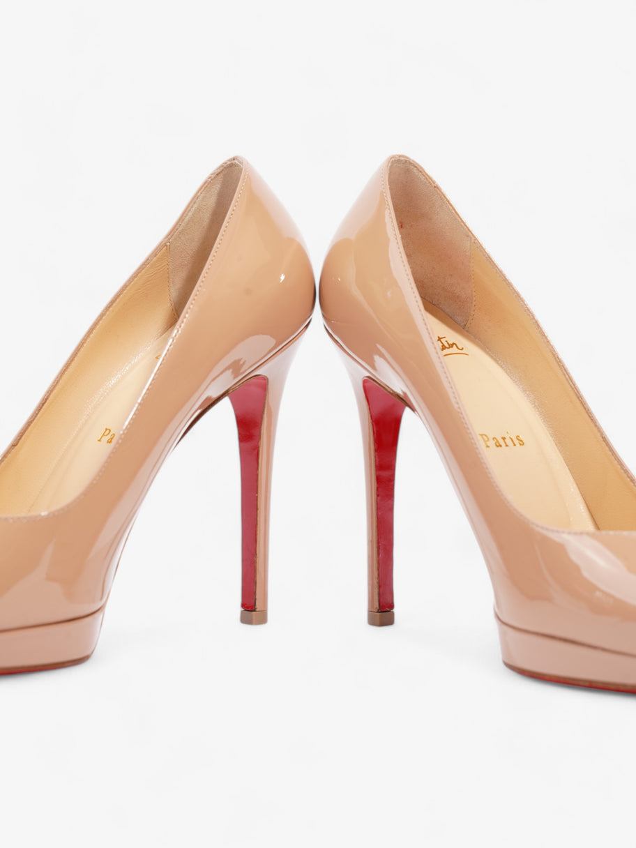 Christian Louboutin New Simple Pump 100 Nude Patent Leather EU 37 UK 4 Image 9