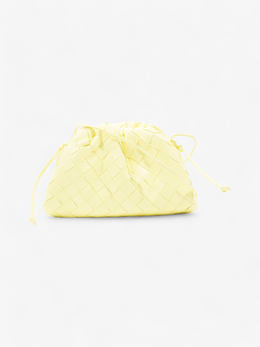 Bottega Veneta The Pouch Yellow Intrecciato Leather Mini Image 1