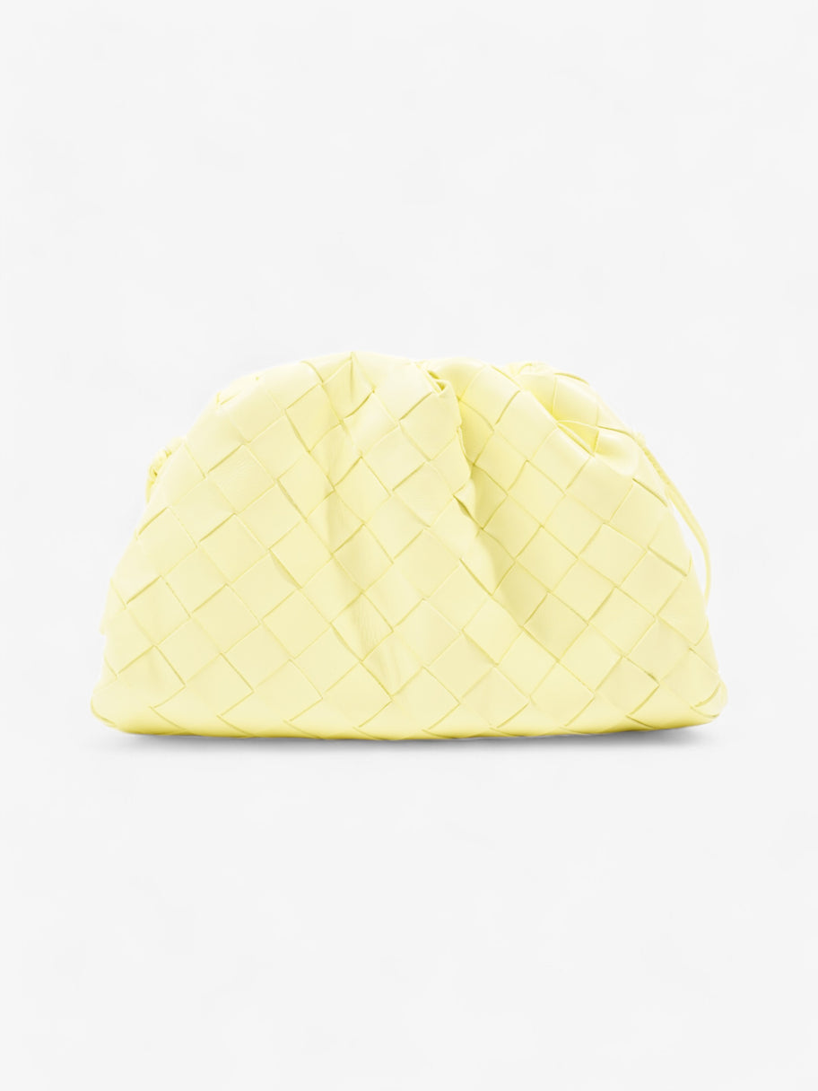 Bottega Veneta The Pouch Yellow Intrecciato Leather Mini Image 4