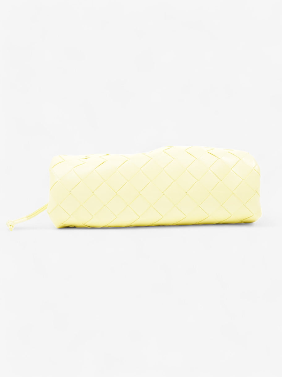 Bottega Veneta The Pouch Yellow Intrecciato Leather Mini Image 6