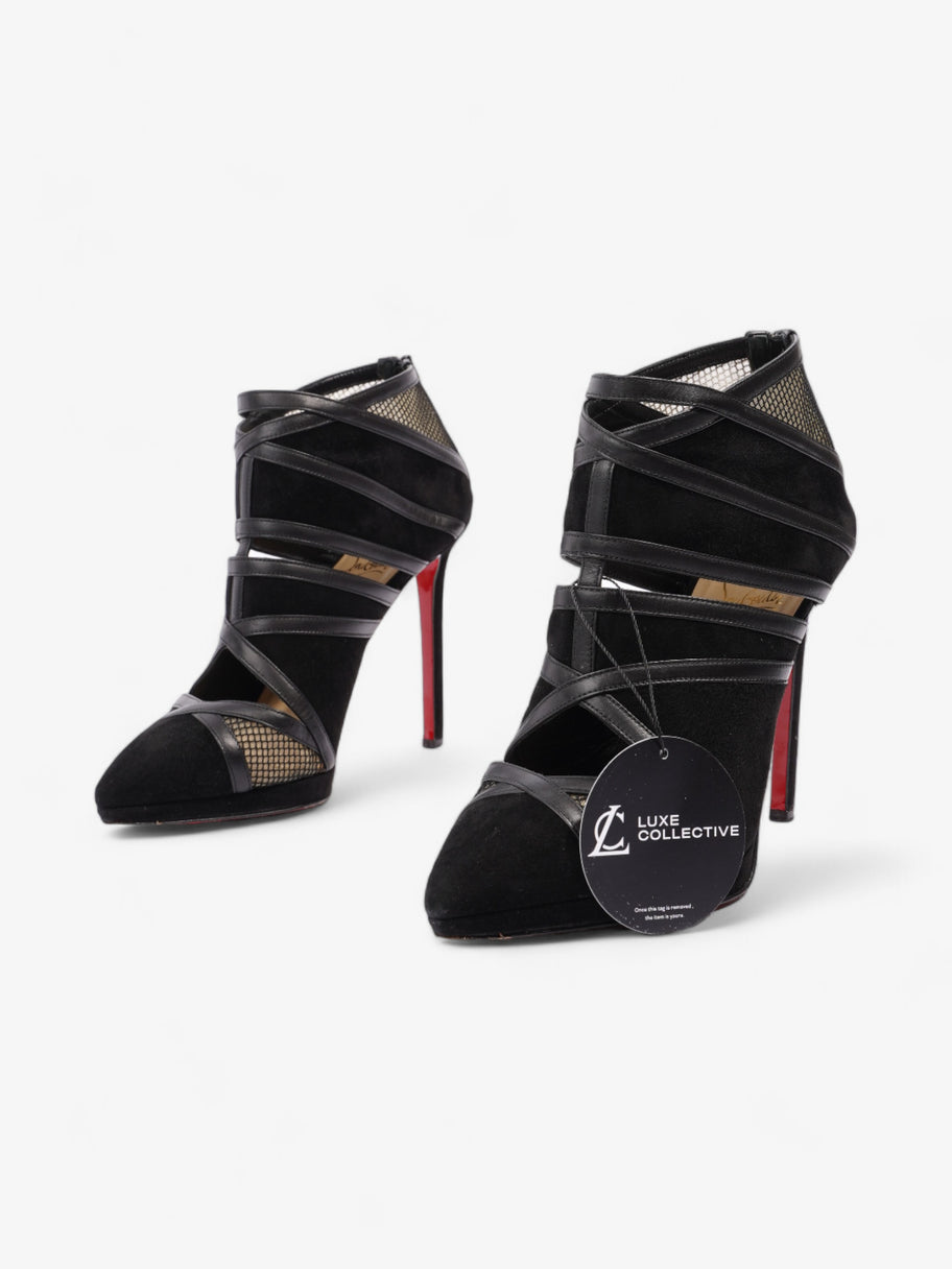 Christian Louboutin Commandanta  100 Black Suede EU 40 UK 7 Image 10