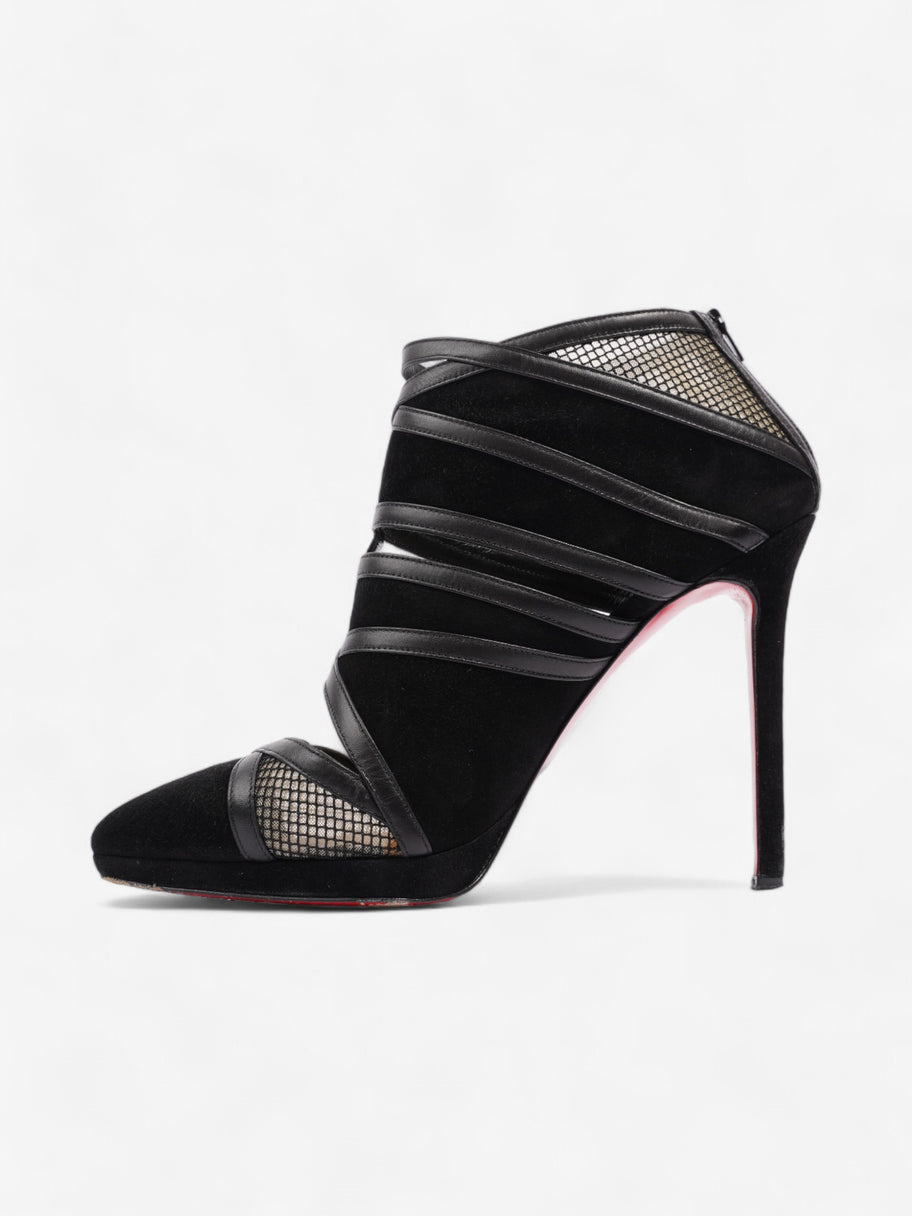 Christian Louboutin Commandanta  100 Black Suede EU 40 UK 7 Image 3