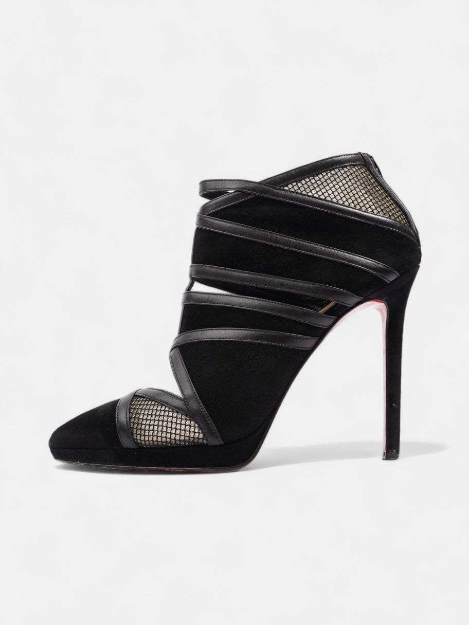 Christian Louboutin Commandanta  100 Black Suede EU 40 UK 7 Image 5