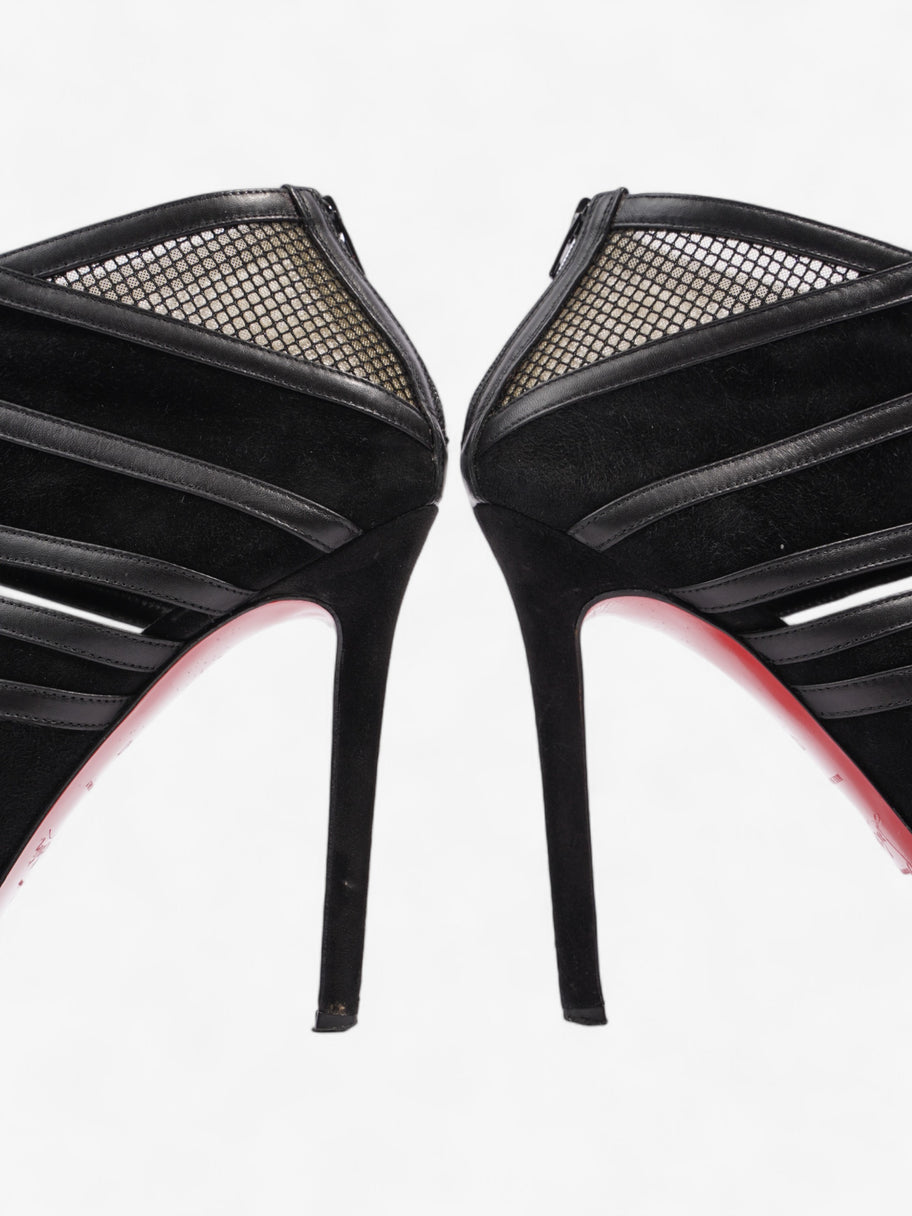 Christian Louboutin Commandanta  100 Black Suede EU 40 UK 7 Image 9