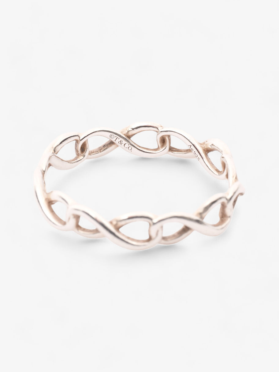 Tiffany and Co Infinity Narrow Band Ring Silver Silver Sterling 6 (Circumference - 51.9mm) Image 3