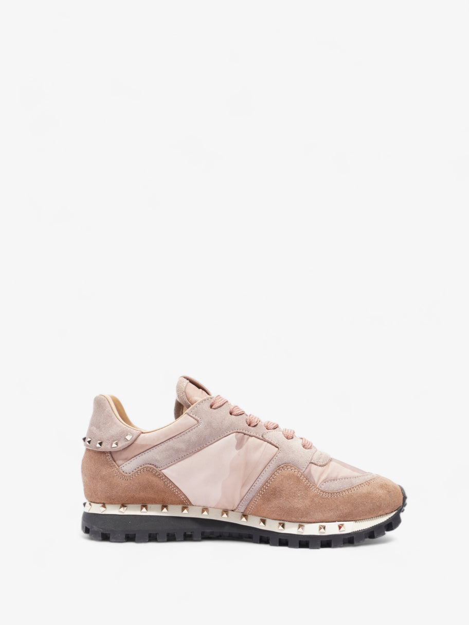 Valentino Rockstud Sneakers Beige  / Nude Suede EU 38.5 UK 5.5 Image 4