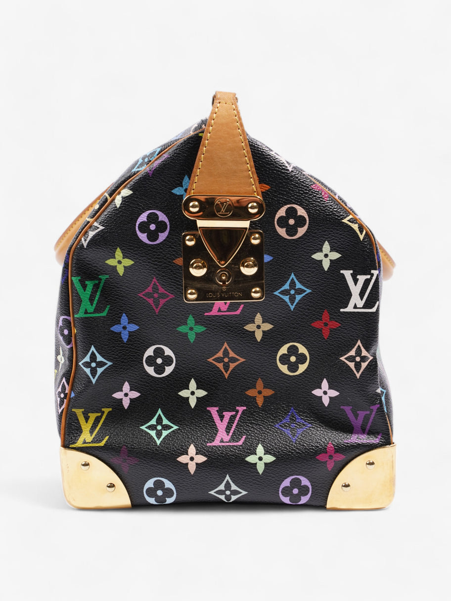 Louis Vuitton Speedy Black / Multicolour Coated Canvas 40 Image 3