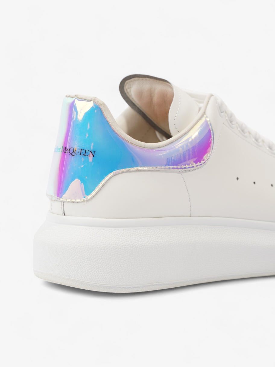 Alexander McQueen Oversized Sneakers White Iridescent Leather EU 37.5 UK 4.5 Image 10