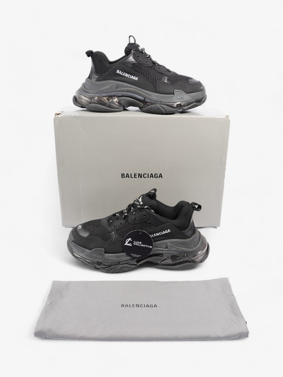 Balenciaga Triple S Black Clear Sole Mesh EU 41 UK 7 Image 10