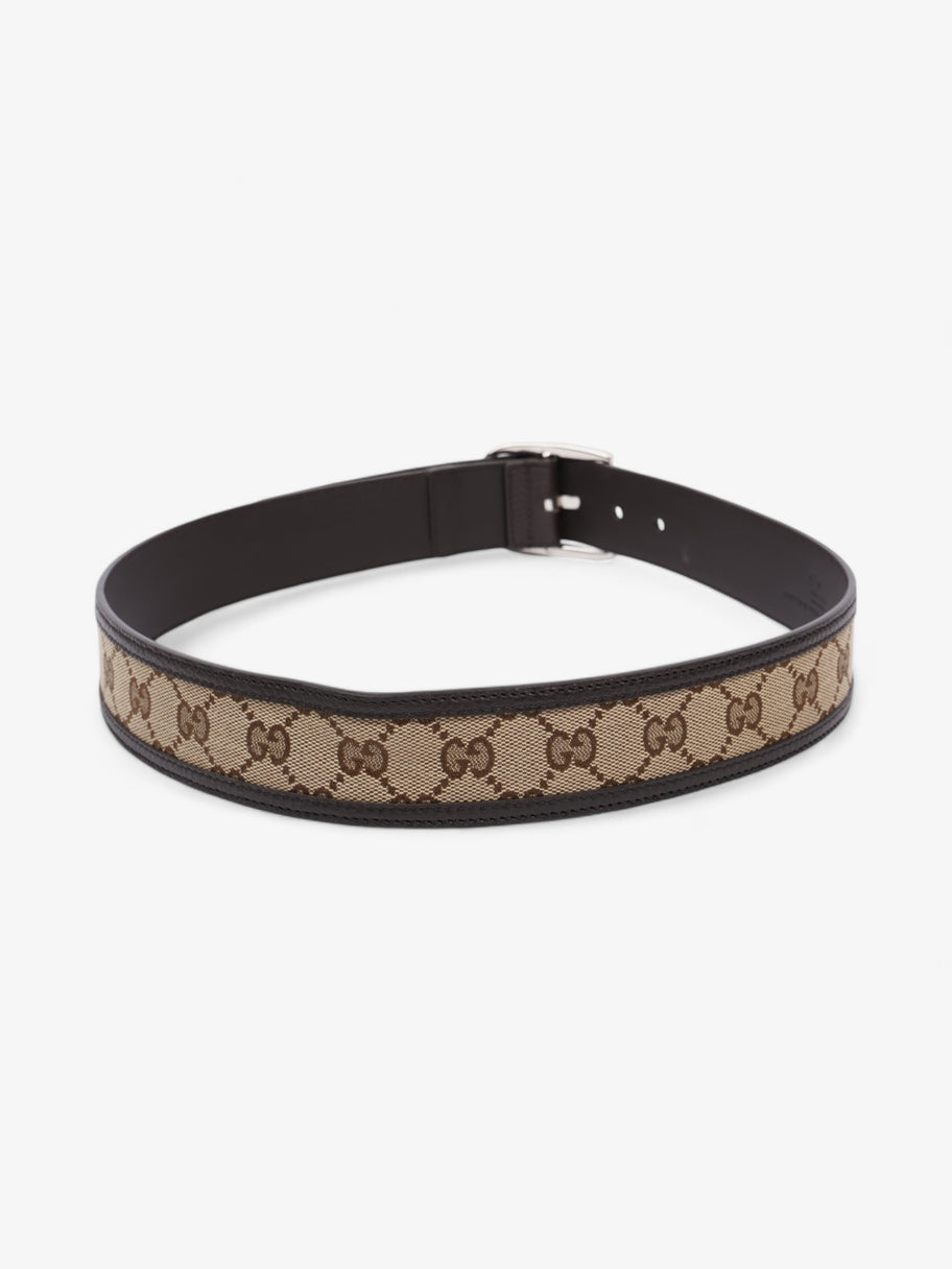 Gucci Dollar Belt GG Supreme / Black Leather 85cm / 34