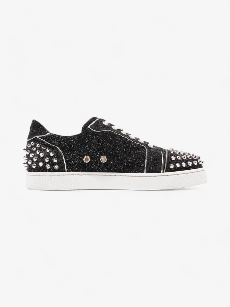 Christian Louboutin Sevaste Black Glitter EU 38 UK 5 Image 4