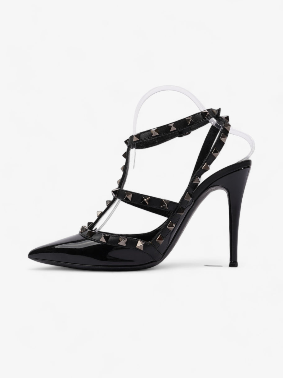 Valentino Rockstud Heels 100 Black Patent Leather EU 39 UK 6 Image 3