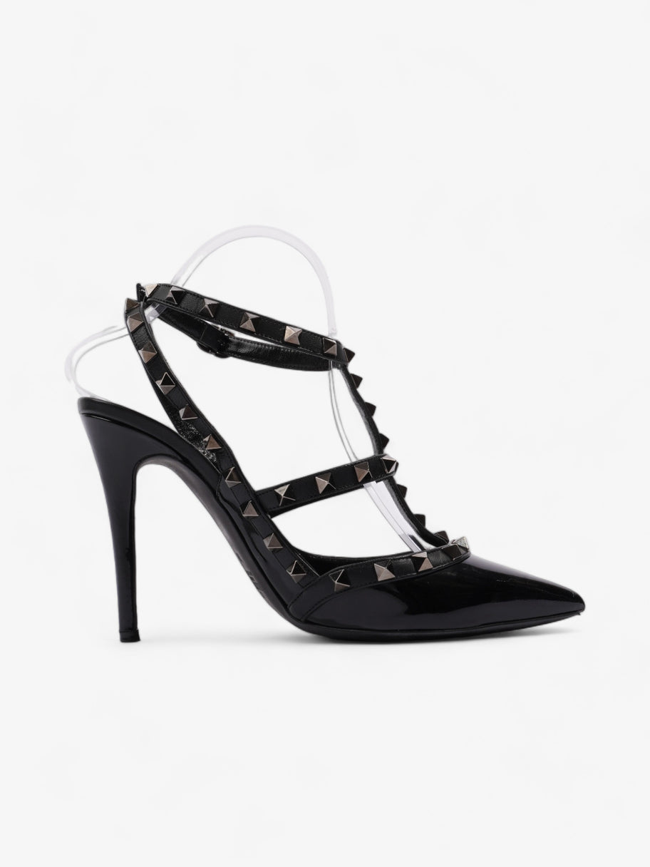 Valentino Rockstud Heels 100 Black Patent Leather EU 39 UK 6 Image 4