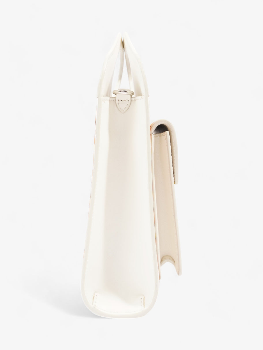 Burberry TB Pocket Bag White / Orange / Yellow Suede Image 5